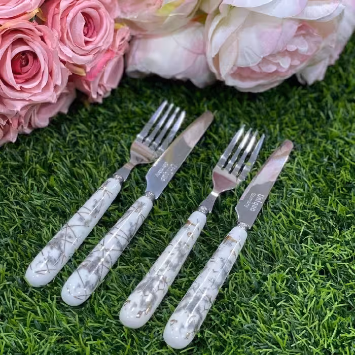 کارد چنگال سرامیکی یونیک