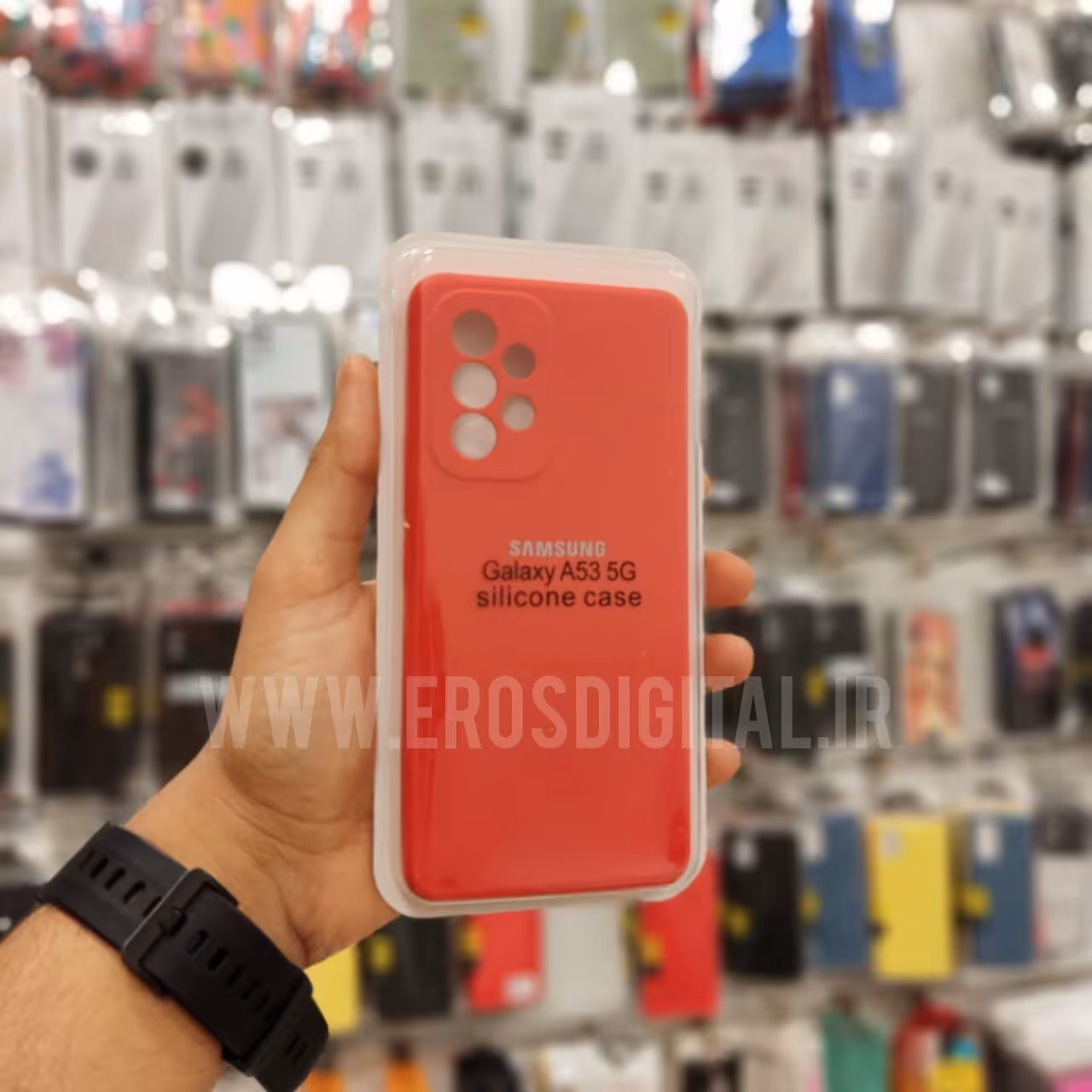 قاب سیلیکونی Samsung Galaxy A53 5G اصل ویتنام - کد 3 سورمه ای