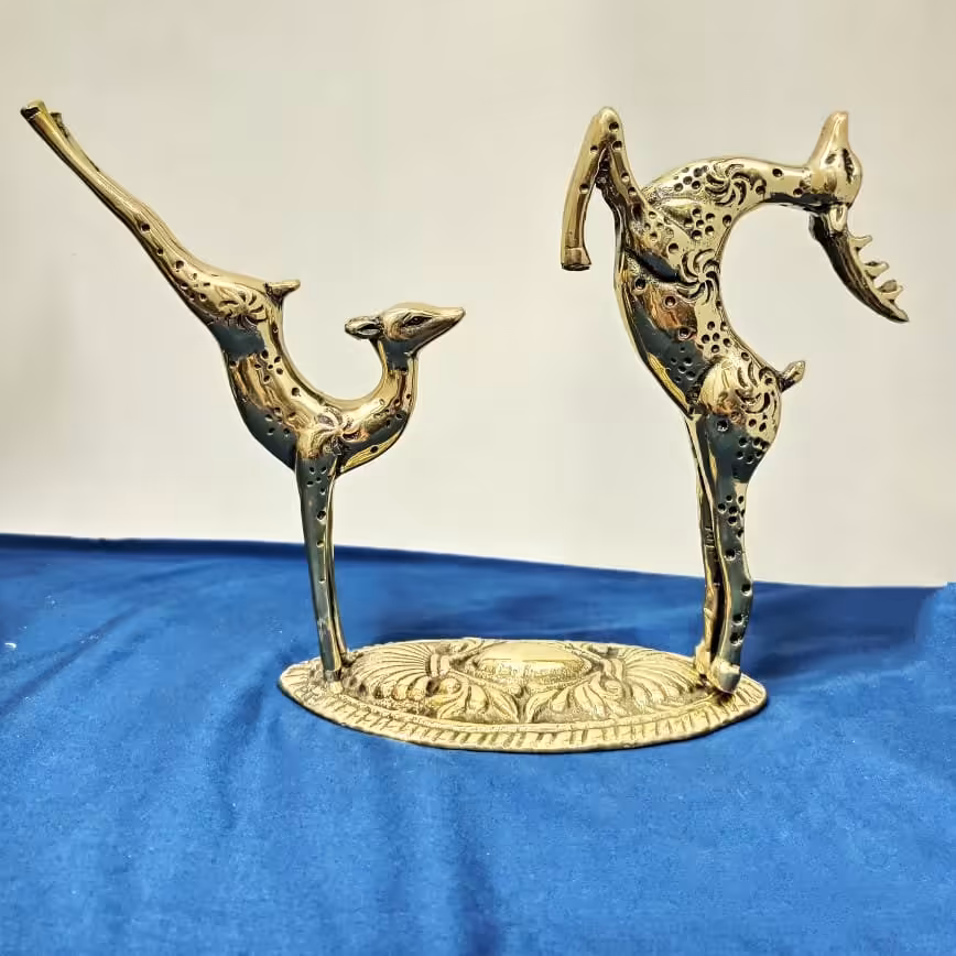 گوزن جفت پرشی برنز