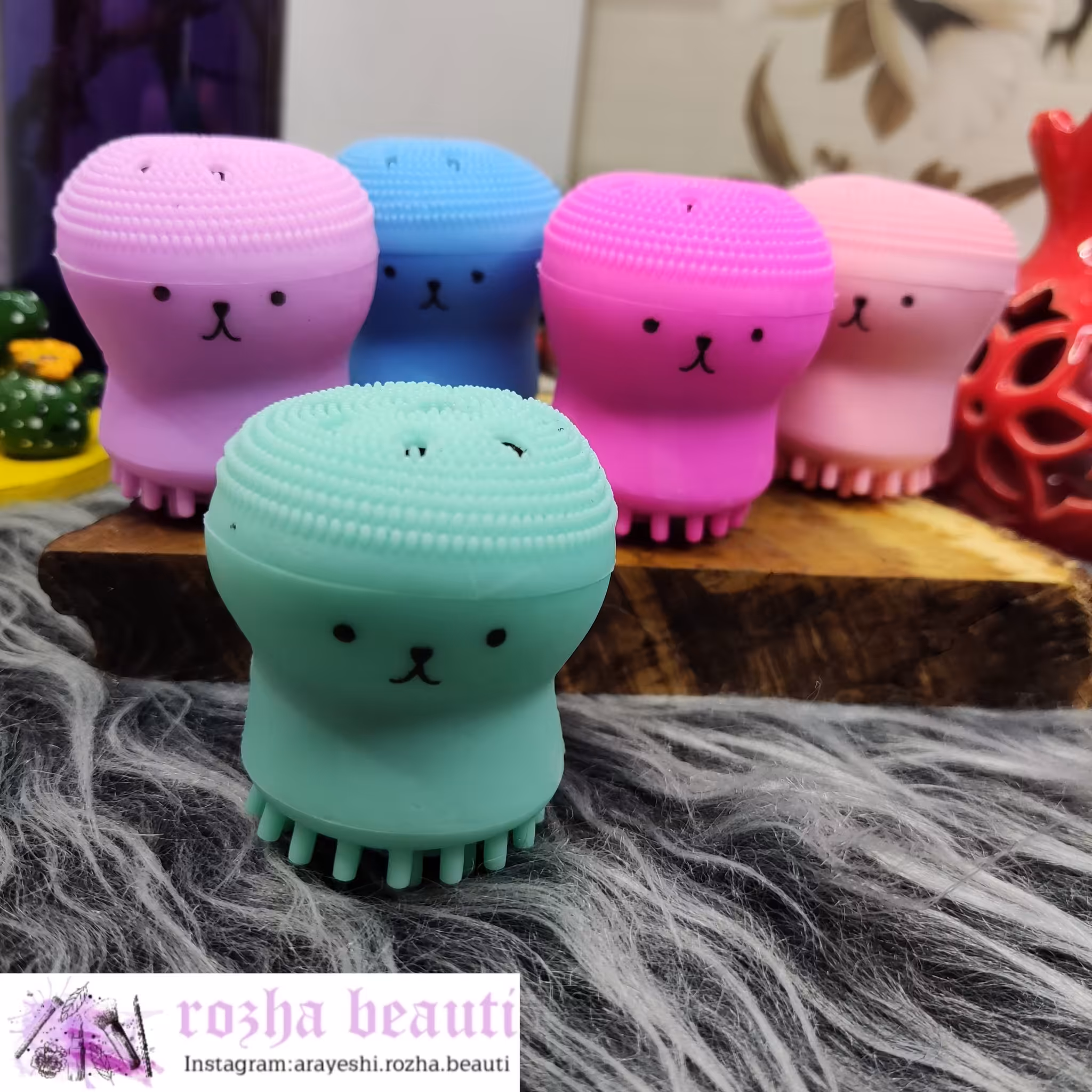 فیس واش هشت پا سیلیکونی