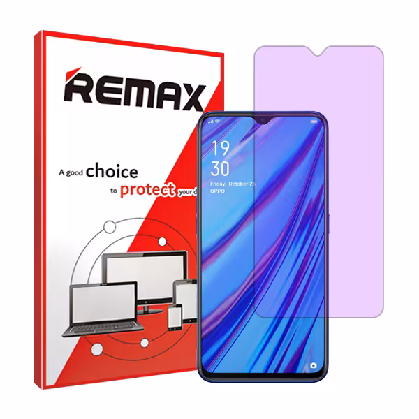 گلس اوپو A9 مدل هیدروژلی آنتی پرپل برند ریمکس کد S