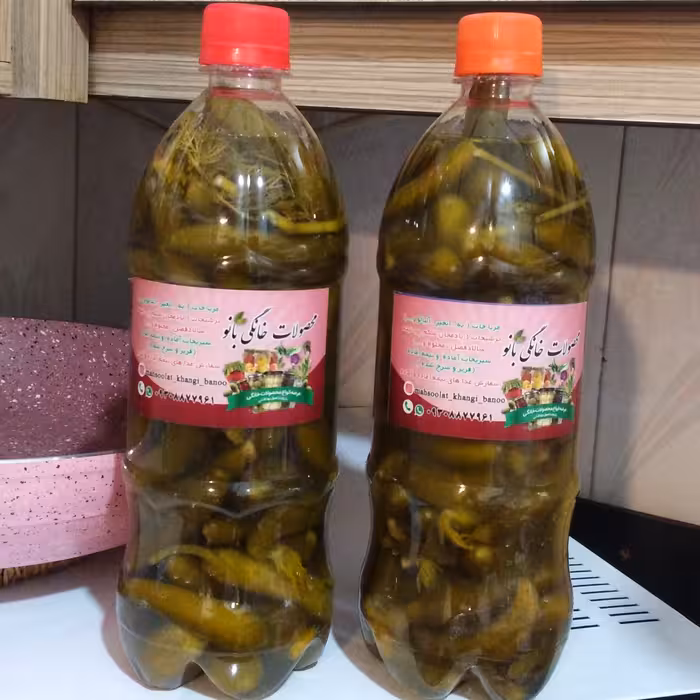 خیارشور خانگی سنتی ریز و قلمی، با عطر عالی