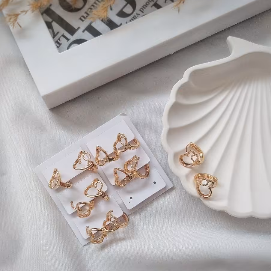 گوشواره  طرح طلا.کد 455070.جنس Cm.خارجی.دوام رنگ بالا 2
