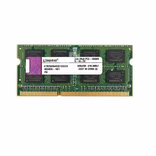 رم لپ تاپ کینگستون مدل DDR3 1333MHz 10600 ظرفیت 2 گیگابایت