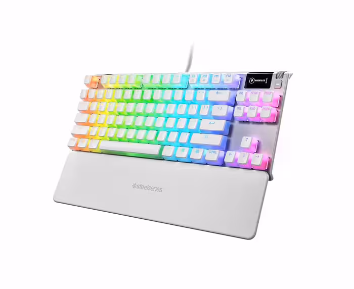 خرید کیبورد SteelSeries Apex 7 TKL GHOST با بهترین قیمت