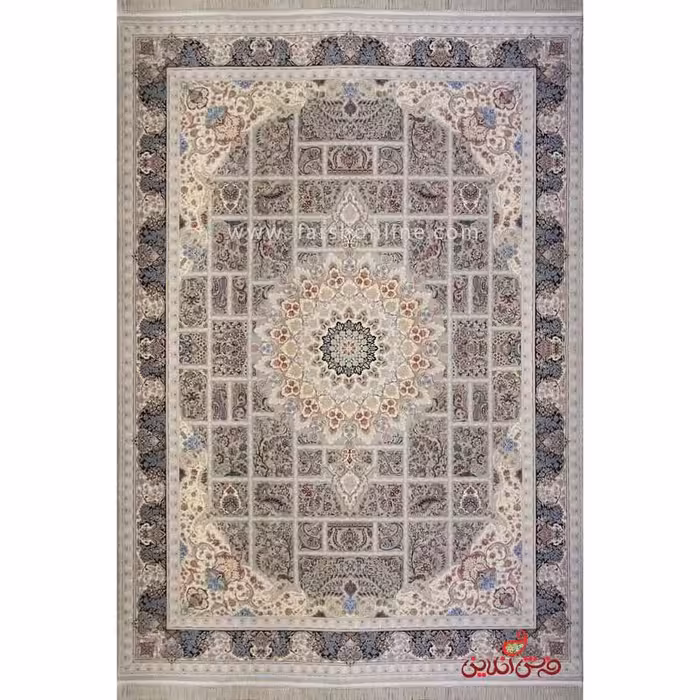 فرش  ماشینی ساوین طرح 3005 فیلی