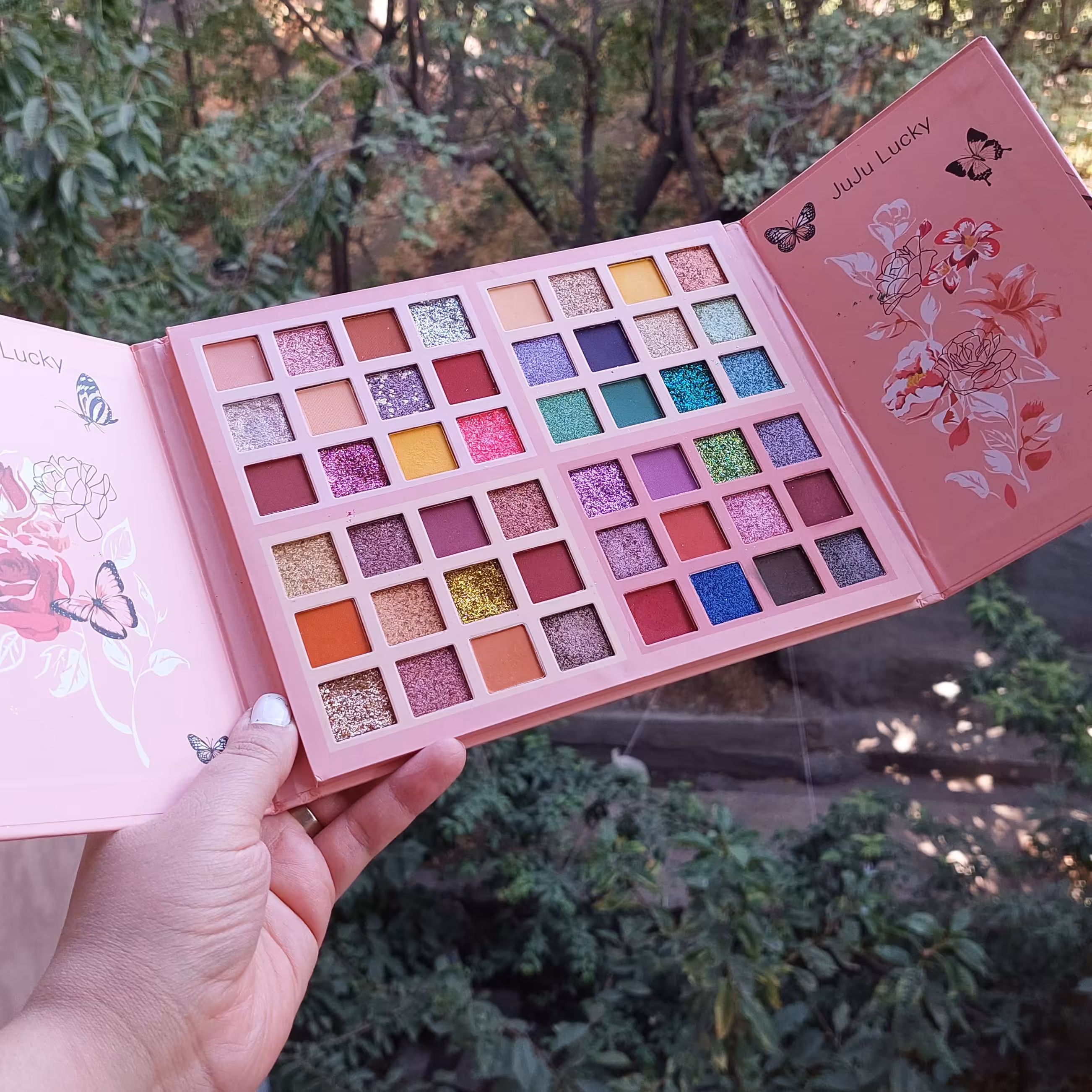 پلت سایه چشم طرح پروانه