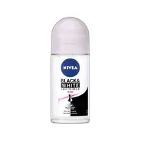 مام رول ضد تعریق زنانه نیوا مدل Black   White invisible Clear حجم 50ml