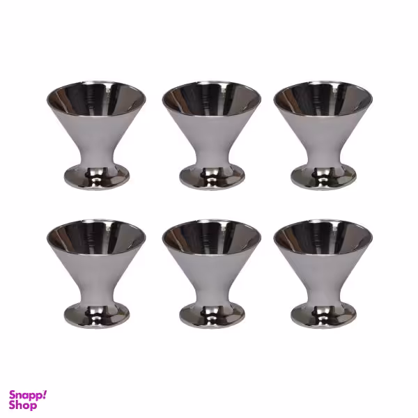 بستنی خوری بلور کاوه (Kaveh Crystal) مدل Luna بسته 6 عددی