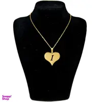 گردنبند طلا 18 عیار زنانه طرح قلب کد UN0037