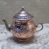صنایع دستی قوری مسی سوشیان