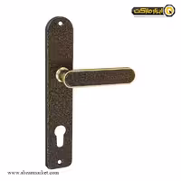 دستگیره پلاک دلتا مسی و زرد مدل 0828