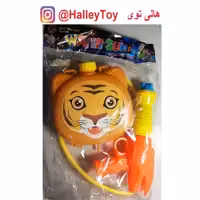 اسباب بازی تفنگ آب پاش مخزن کوله پشتی تایگر water Gunوارداتی فروشگاه هالی توی