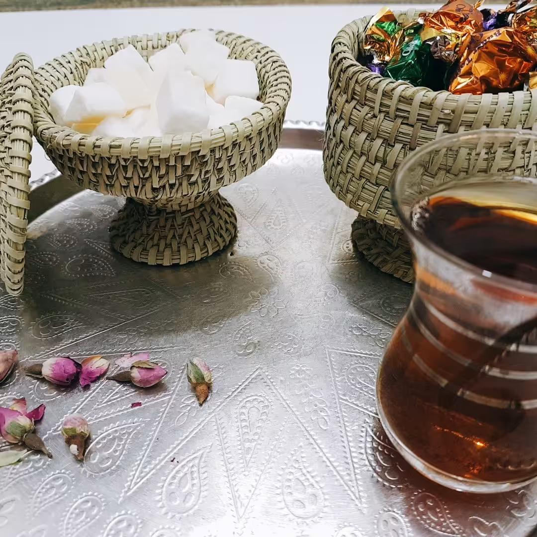 شکلات خوری و آجیل خوری پایه دار سایز کوچک