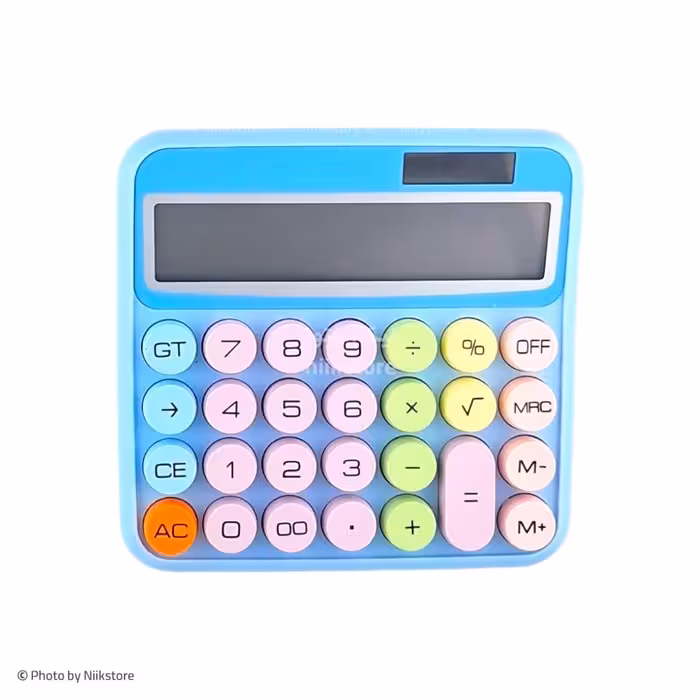 ماشین حساب پاستلی کد 1995