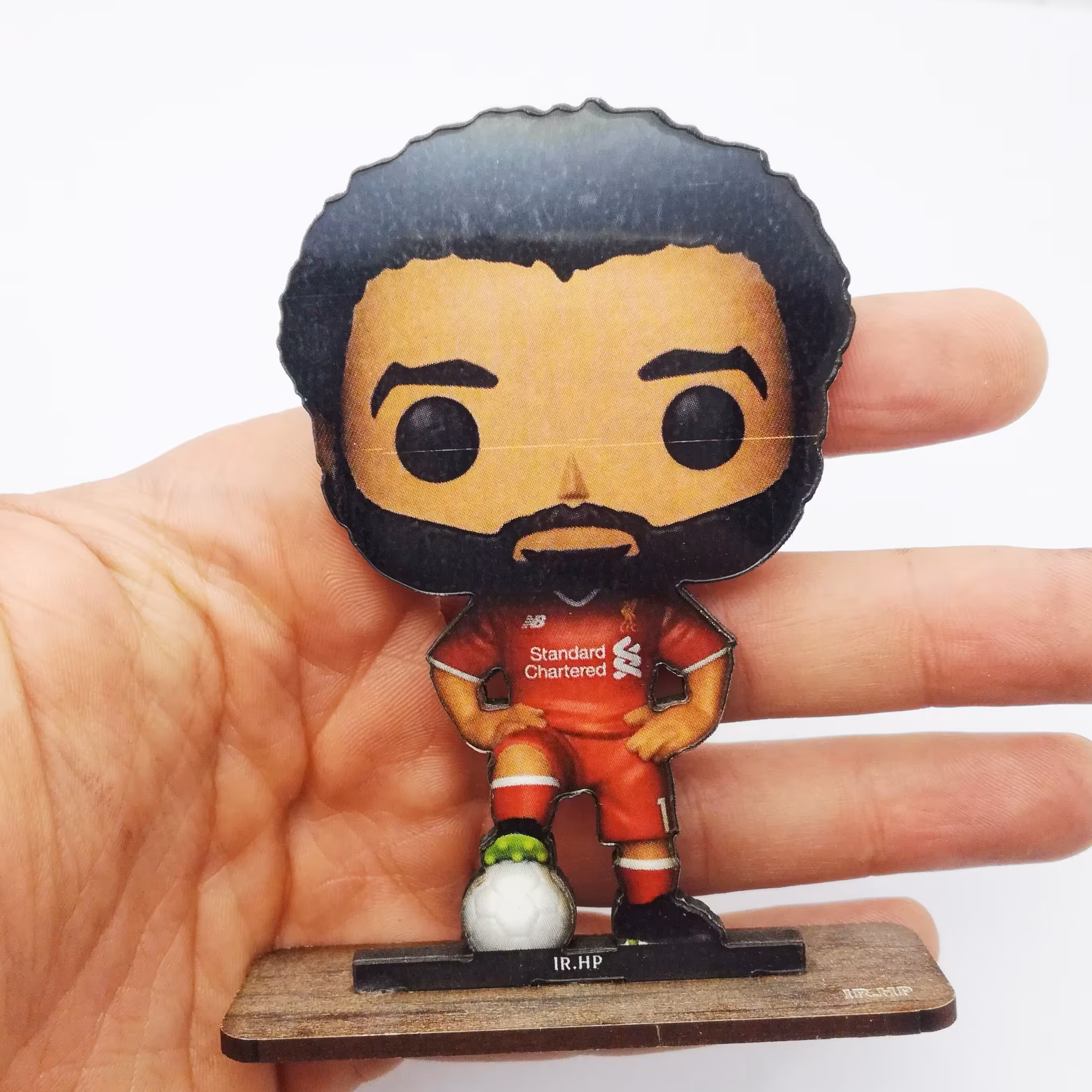 اکشن فیگور چوبی فوتبالی محمد صلاح