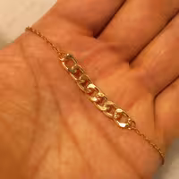 دستبند زنجیری ظریف کارتیر رنگ ثابت