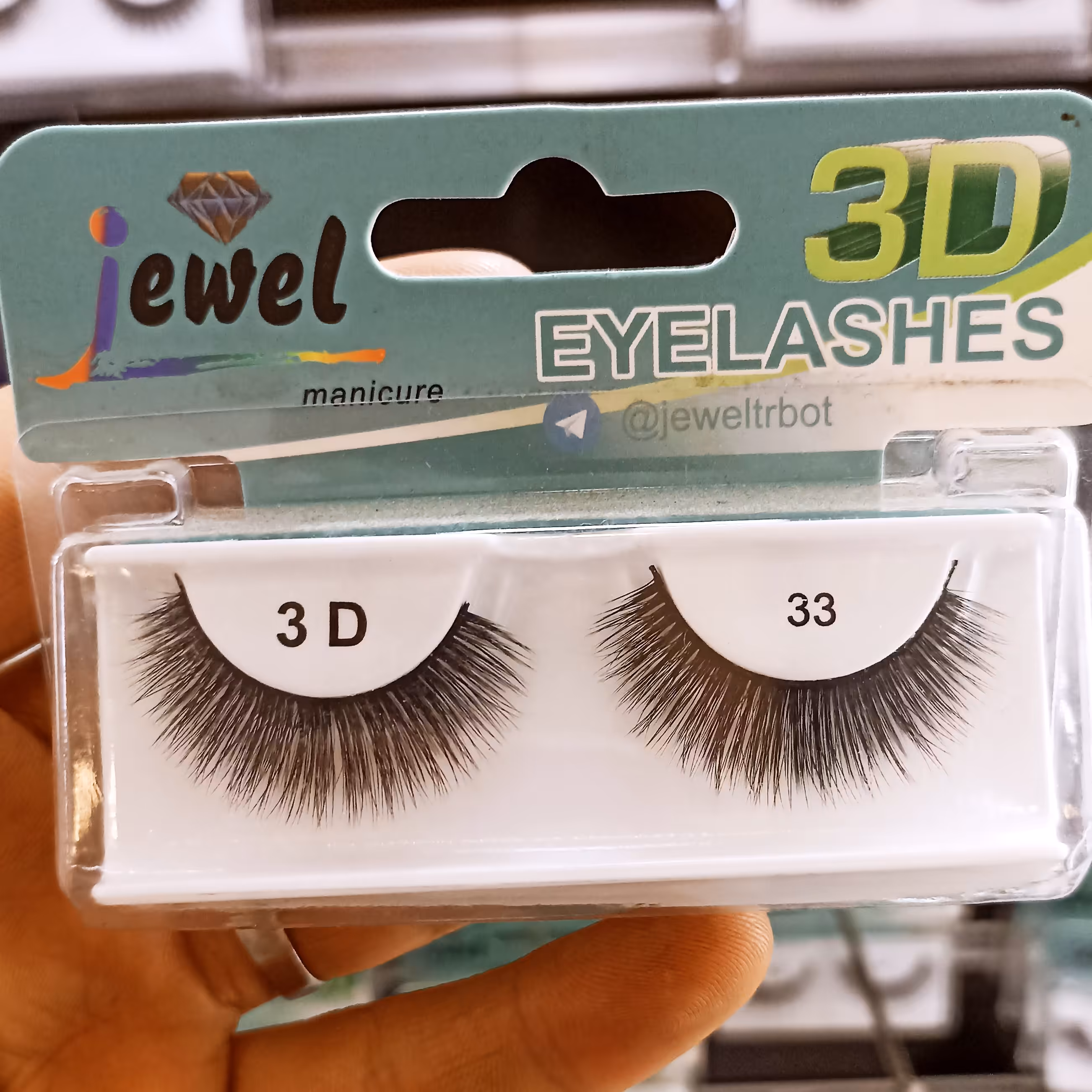 مژه سه بعدی 33 جیول