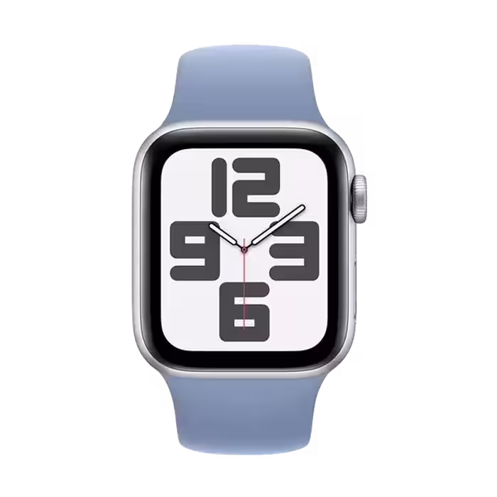 اپل واچ سریSE Gen2 2023 سایز 40 میلی متری با بند سیلیکونی