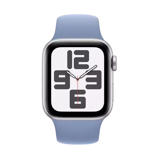 اپل واچ سریSE Gen2 2023 سایز 40 میلی متری با بند سیلیکونی