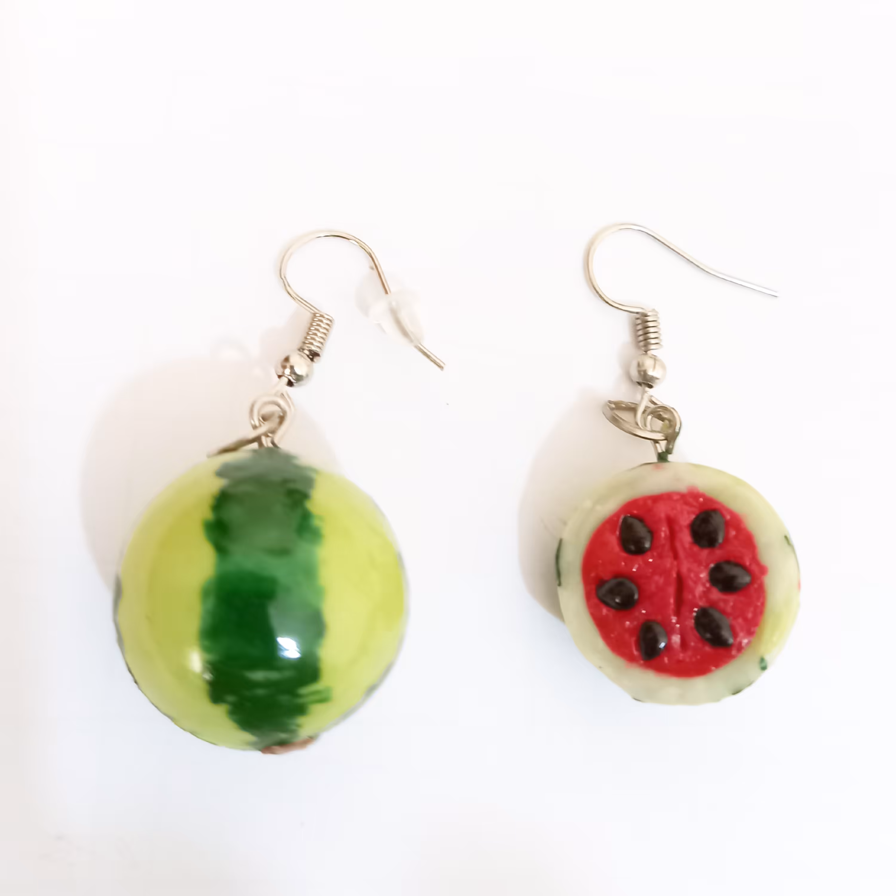 گوشواره هندوانه جنس خمیر ایتالیایی