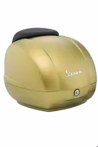 کیف موتورسیکلت زرد GTS SUPER SPORT 125 300 MATTE TOP تیره BAG 36L GREEN MATT VERDE AMBIZIOSO و Vespa