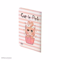 دفتر شومیز  40برگ وزیری فانتزی الیپون کد 292