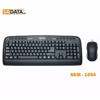 کیبورد و ماوس سادیتا مدل SKM-1554
