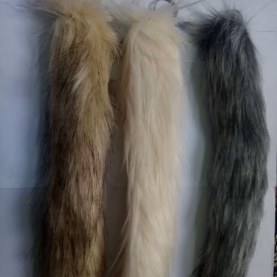 جاکلیدی دم روباه مدل بلند40سانت 