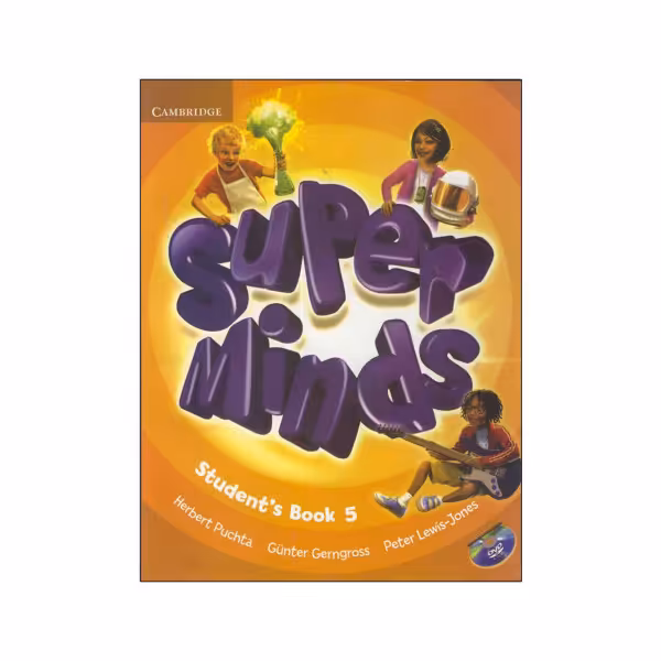 کتاب Super minds 5 اثر جمعی از نویسندگان انتشارات زبان اُبوک