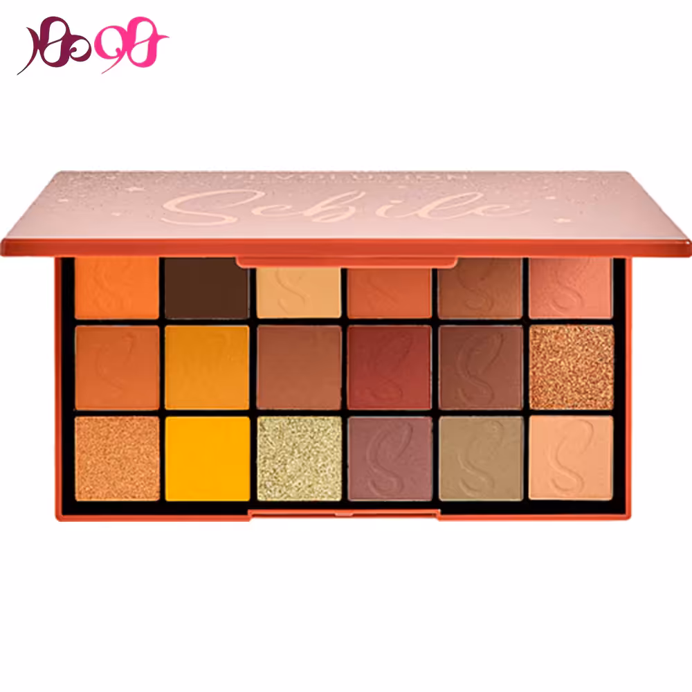 پالت سايه چشم 18 رنگ سیبل رولوشن مدل Sebile