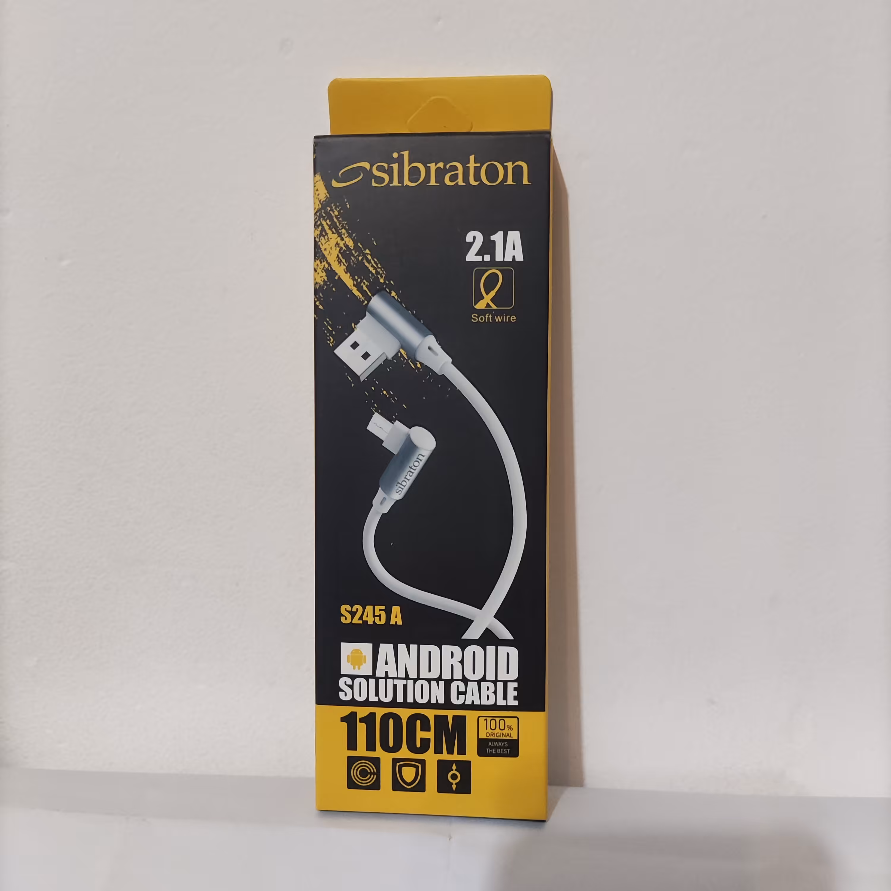 کابل اندروید  Micro USB سیبراتون مدل S245A


