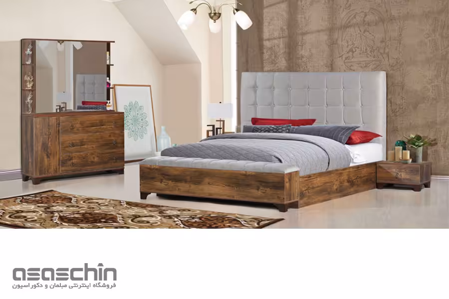 سرویس خواب دو نفره آسا