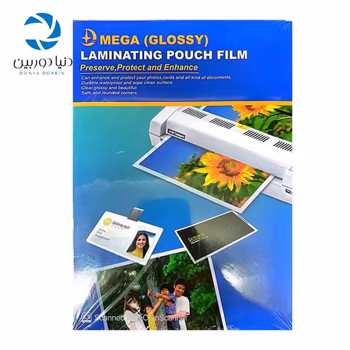 طلق پرس براق مدل 125 میکرون مگا سایز A5 بسته 100 عددی