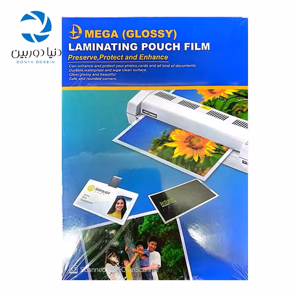 طلق پرس براق مدل 125 میکرون مگا سایز A5 بسته 100 عددی