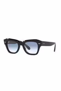 عینک آفتابی مشکی مردانه و زنانه یونیسکس 0RB 2186 901 3F 49 Ray-Ban