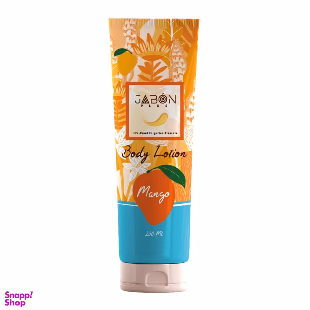 لوسیون بدن ژبن پلاس (Jabon Plus) مدل انبه حجم 250 میلی لیتر