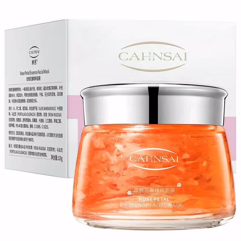 ماسک روشن کننده و ترمیم کننده منافذ پوست گل رز و چای هونمی