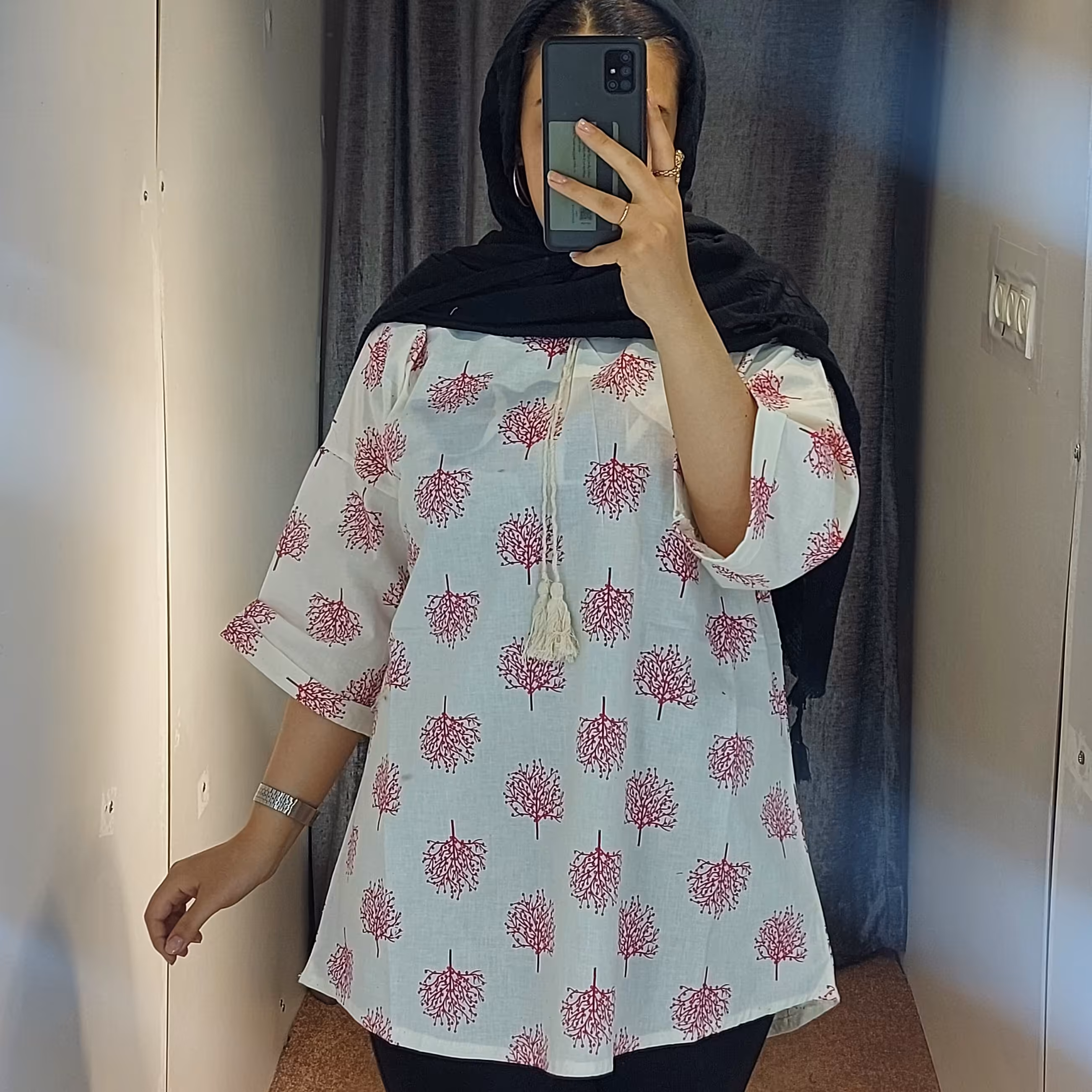 شومیز لینن یا کتان 