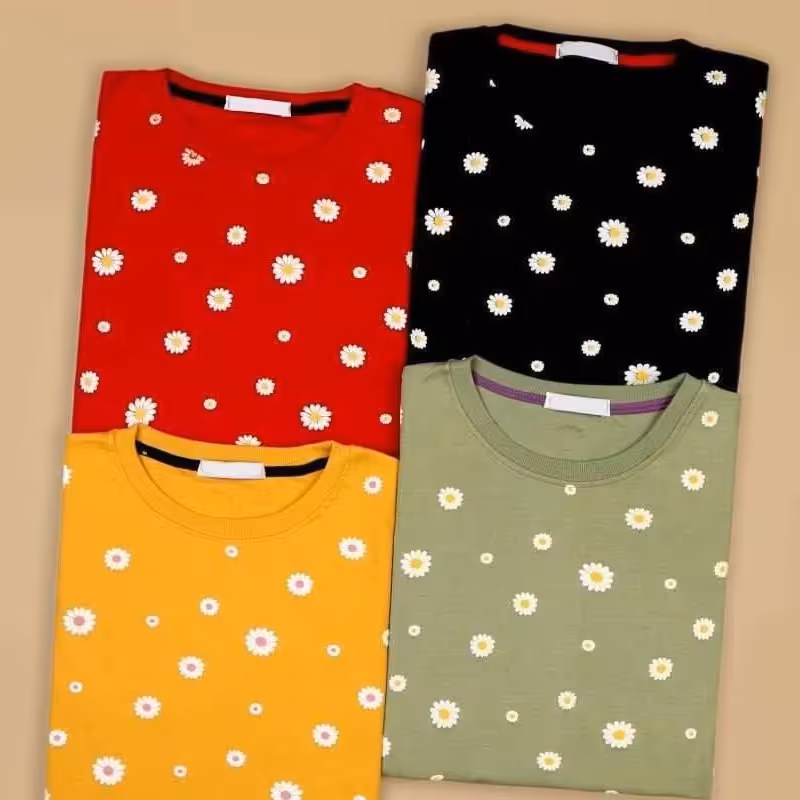 بلوز آستین بلند بابونه