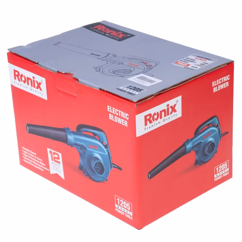 بلوور دمنده مکنده صنعتی رونیکس 1205 دیمردار 680 وات با کارت گارانتی 