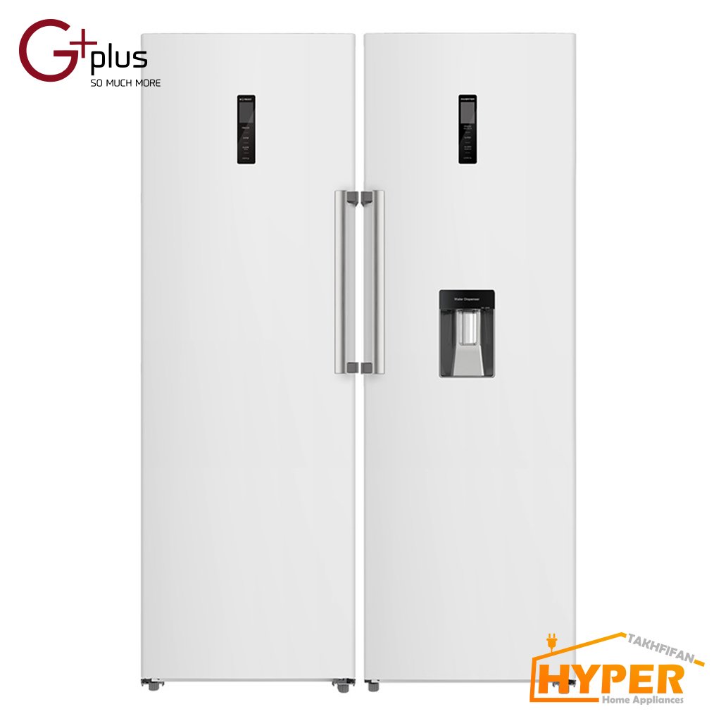 یخچال فریزر دوقلو جی پلاس GRF-P2735LFW سفید