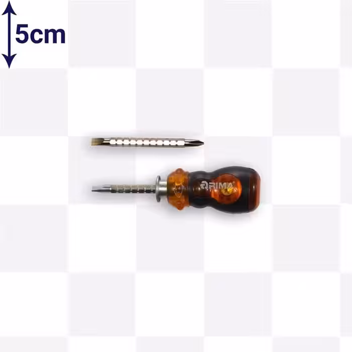 پیچ گوشتی دو طرفه دنده ای ( تنظیمی ) مشتی 6×85 ریما