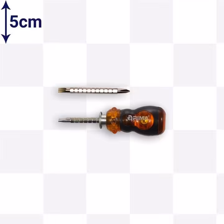 پیچ گوشتی دو طرفه دنده ای ( تنظیمی ) مشتی 6×85 ریما