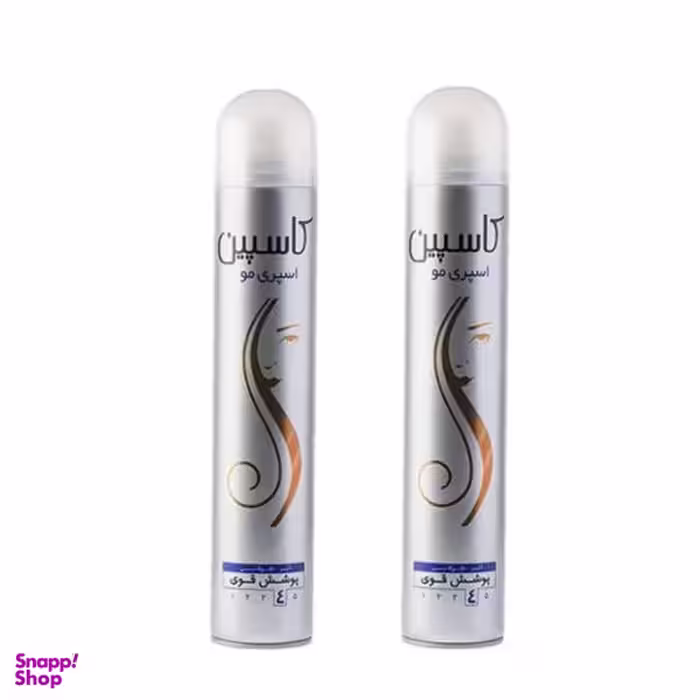 اسپری حالت دهنده مو کاسپین (Caspian) مدل کلاسیک حجم 250 میلی‌ لیتر بسته 2 عددی