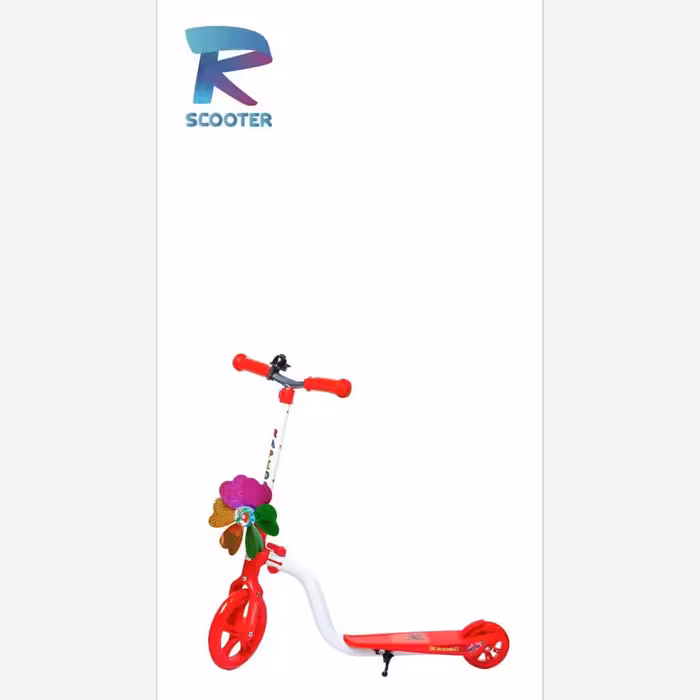 اسکوتر جکدار فلزی چرخ بزرگ 