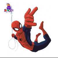 استیکر طرح اسپایدرمن MARVEL