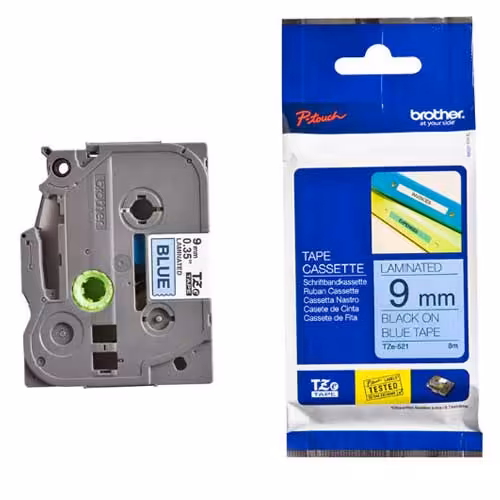 برچسب لیبل پرینتر برادر مدل TZe-521