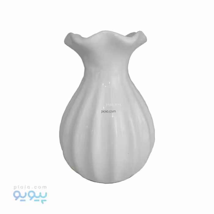 گلدان سرامیکی رومیزی طرح دار
