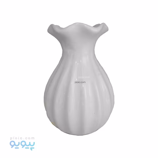 گلدان سرامیکی رومیزی طرح دار